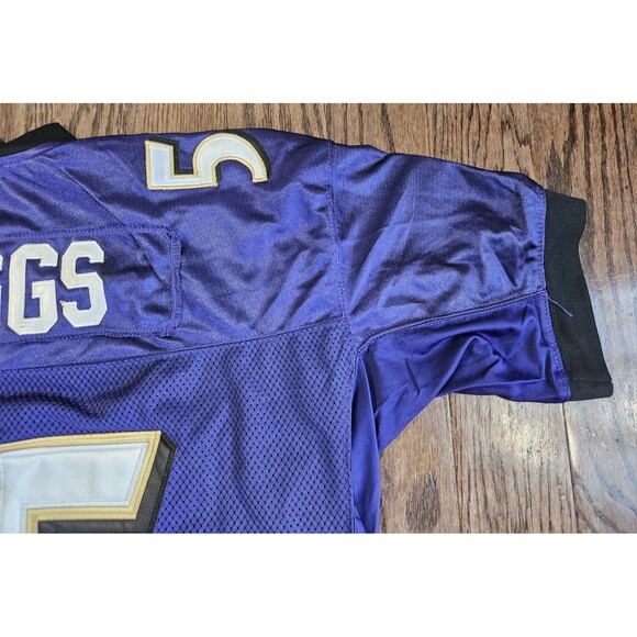 Terrell Suggs #55 Baltimore Ravens Reebok On Field Jersey Purple Size 52 NWT - Picture 12 of 13